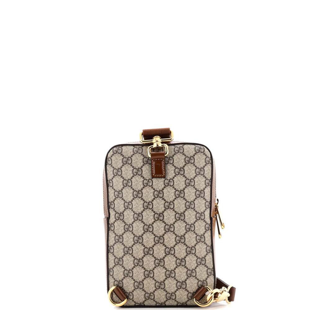 Gucci Interlocking G Patch Sling Bag Gg #191264g9… - image 3